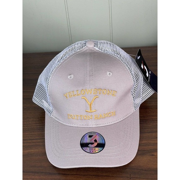 Three in Accessories - Yellowstone Dutton Ranch Mesh TruckerHat. Final markdowns before closet closing!